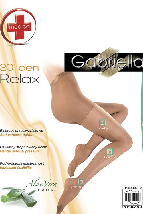 Obrázok Pančuchové nohavice Medica Relax 20den code 110 - Gabriella gazela 2-S