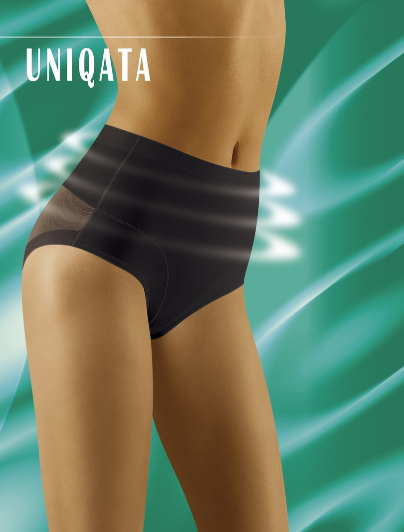Dámské kalhotky UNIQATA - WOLBAR XL černá