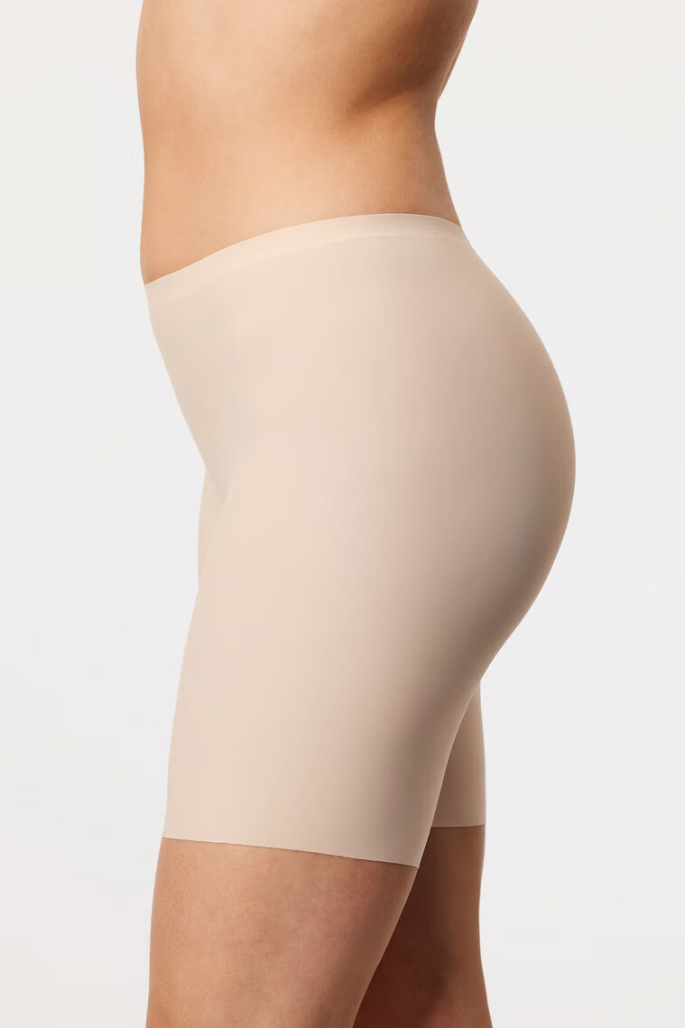 Stahovací kalhotky s nohavičkou Bermudy Comfort tělová - Julimex tělová S