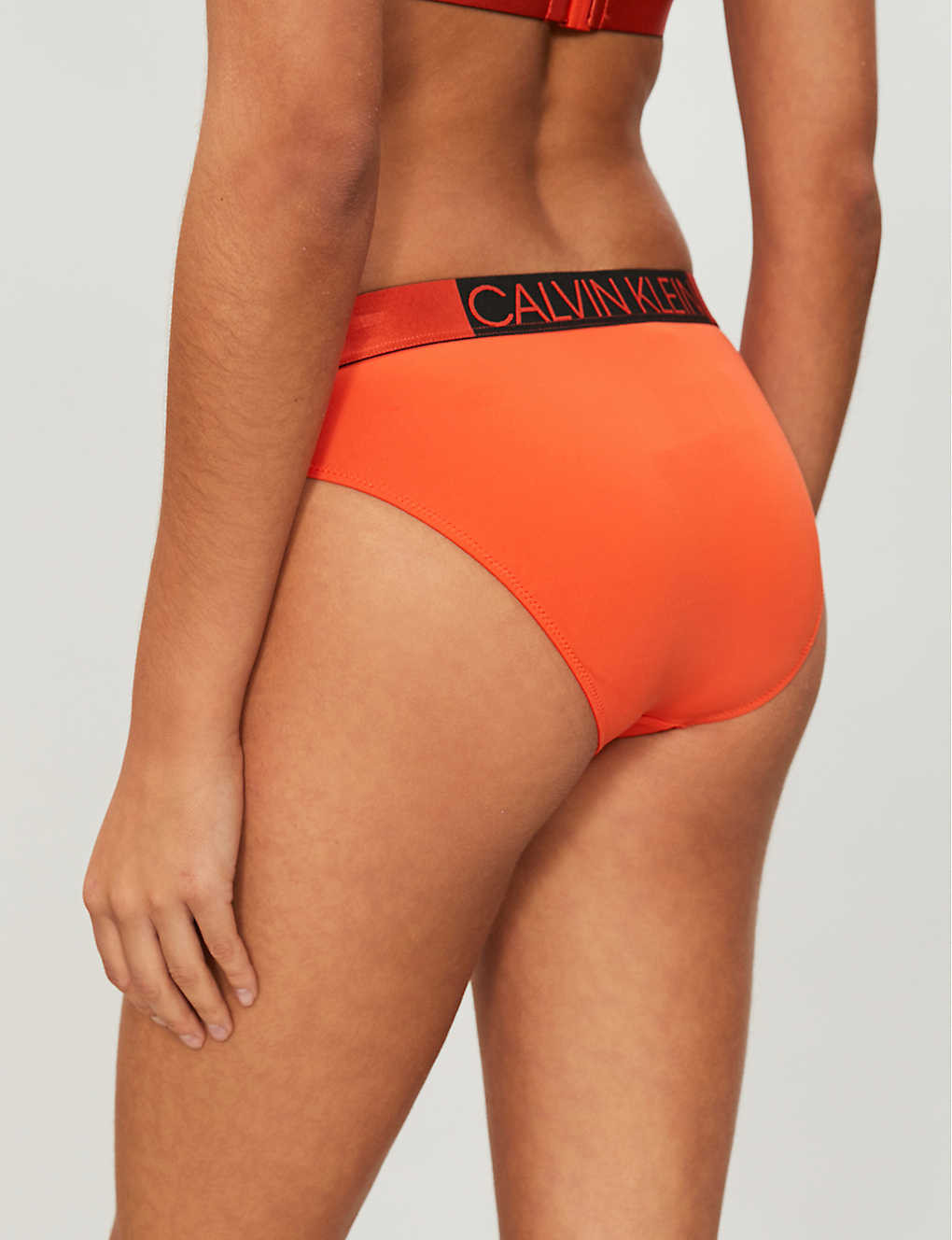 Obrázok Spodný diel plaviek KW0KW00659-659 oranžová - Calvin Klein oranžová L