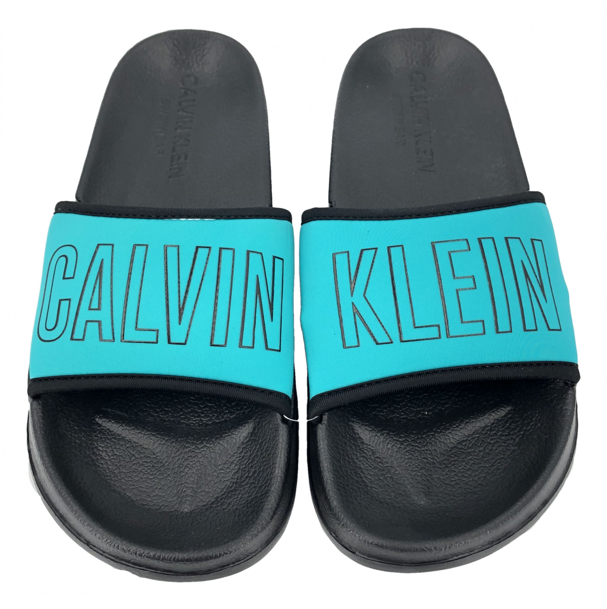 Plážové pantofle model 7420701 tyrkysová tyrkys 39/40 - Calvin Klein