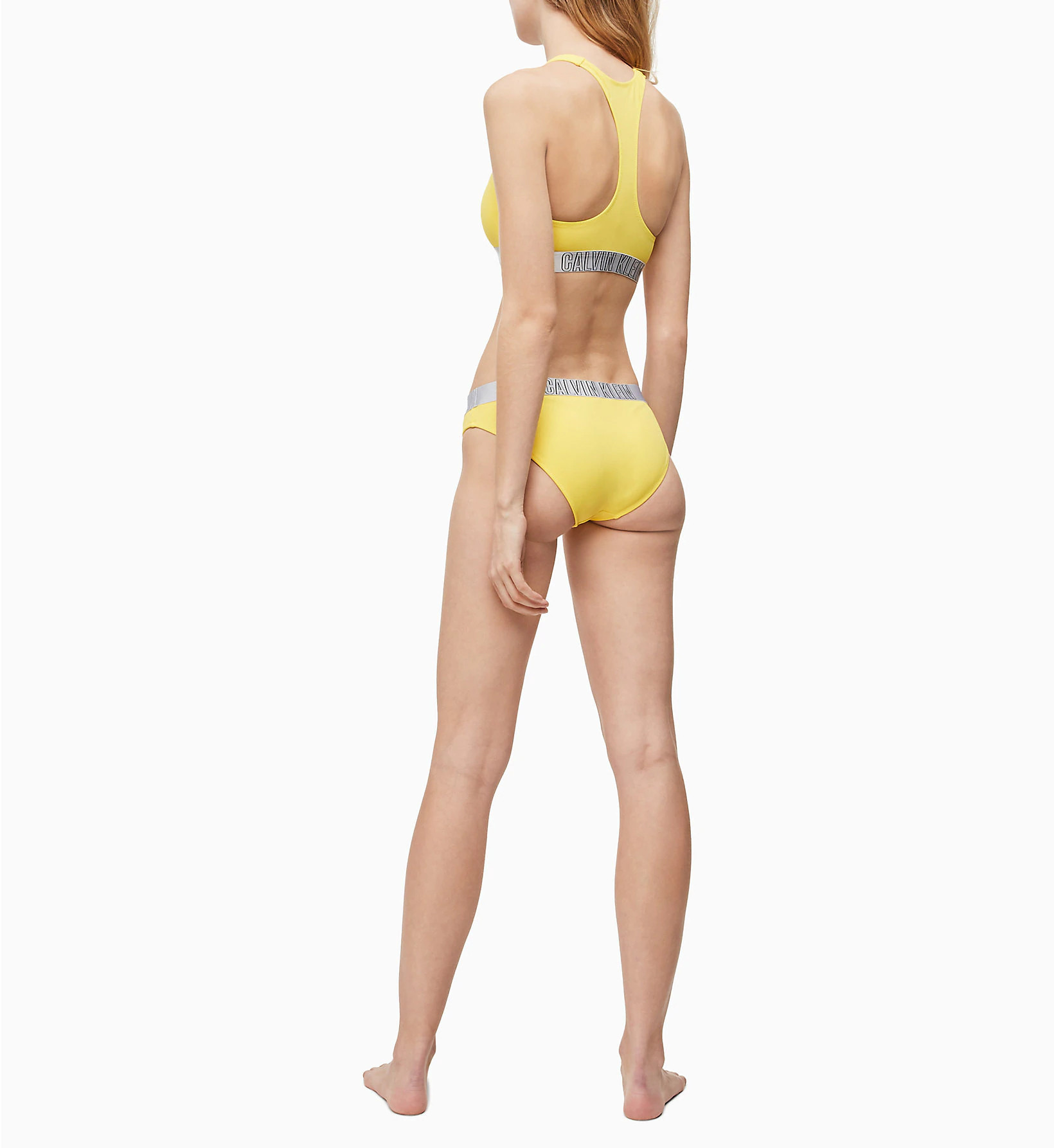 Spodní díl plavek model 7763250 žlutá - Calvin Klein Velikost: L, Barvy: Žlutá
