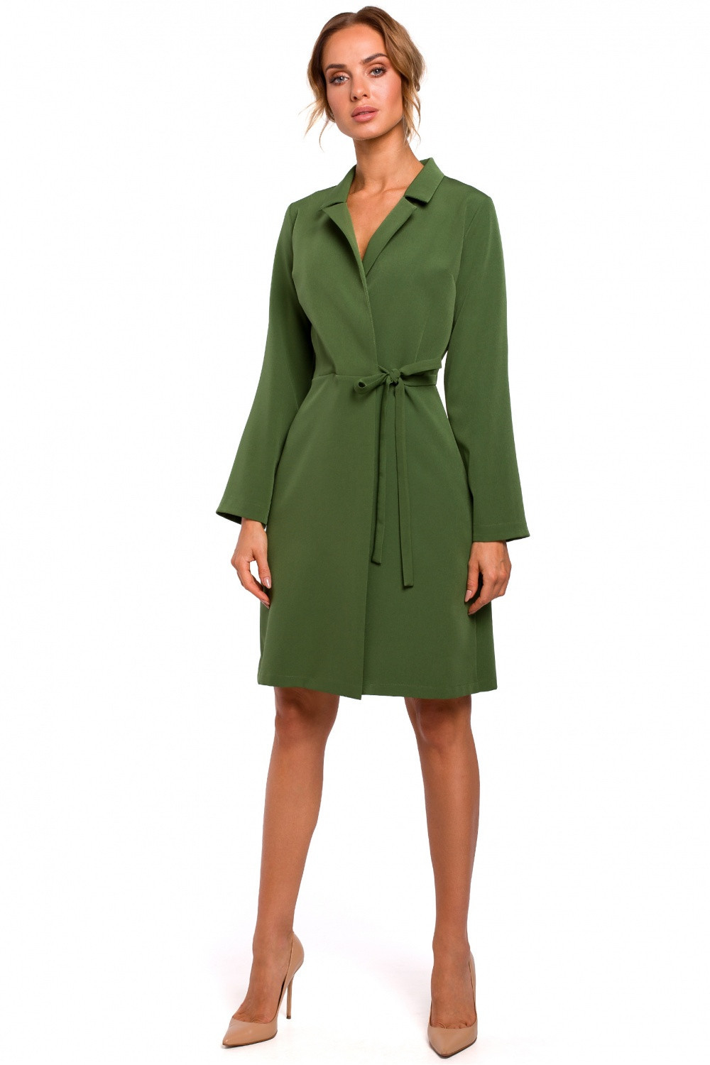 Denní šaty model 8143303 zelená zelená XL - Moe