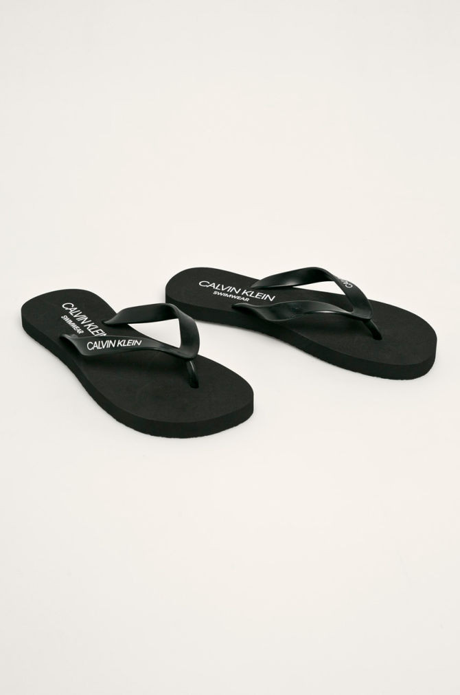 Obrázok Calvin Klein čierne pánske žabky FF Sandals