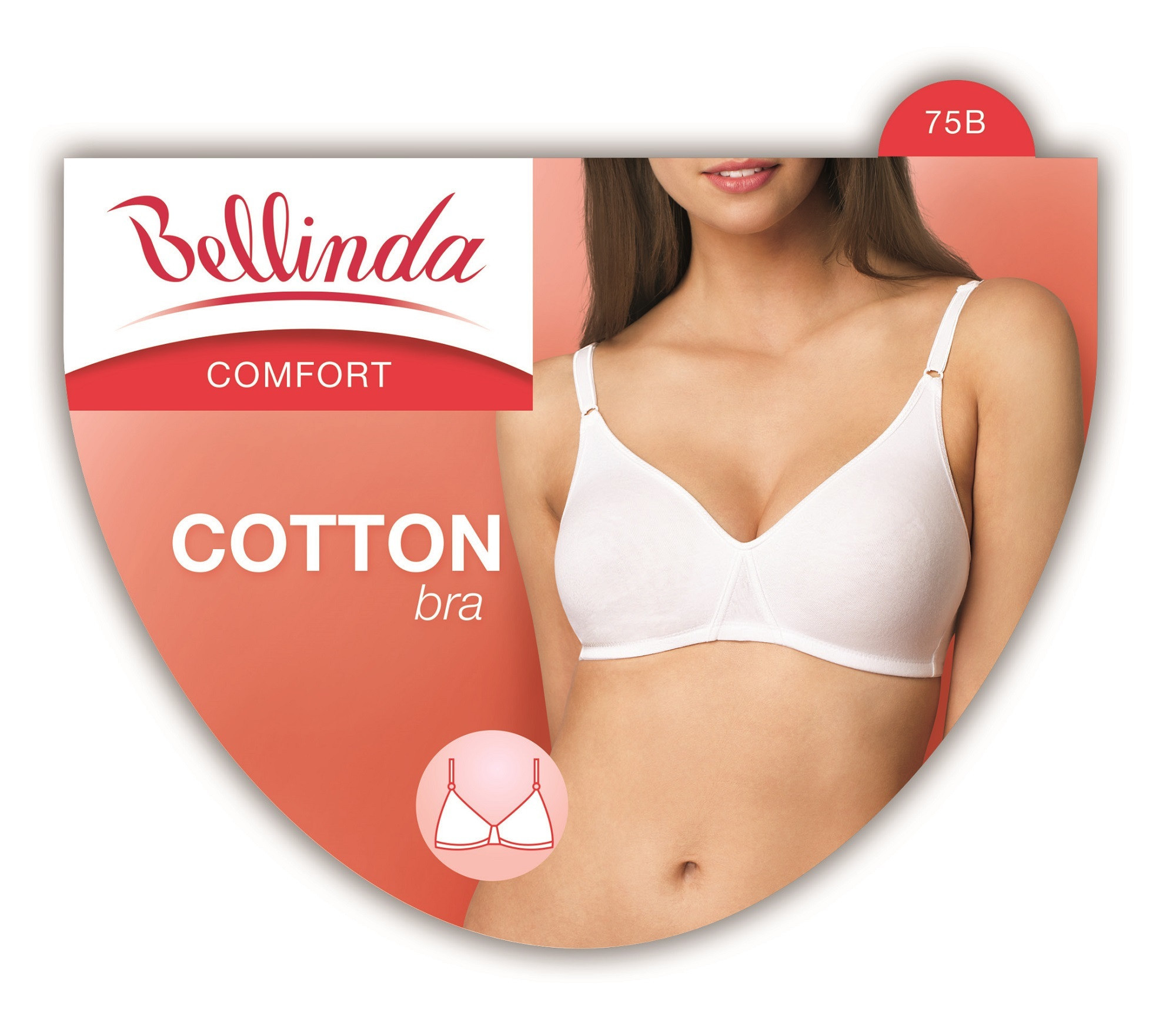 Obrázok Bellinda Podprsenka COTTON BRA BU812060-094
					
				