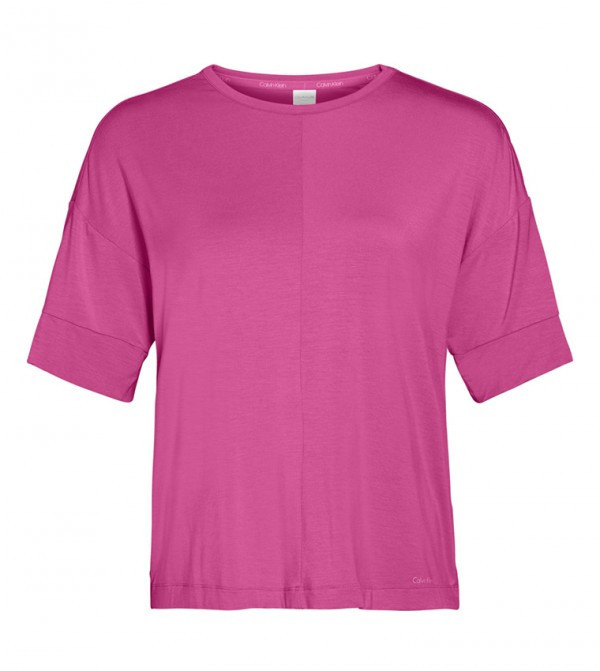 Dámské spací tričko model 14463742 - Calvin Klein Velikost: XS, Barvy: růžova