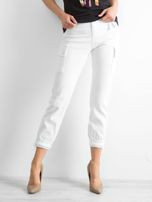 Dámské kalhoty s kapsami model 15278058 bílá 34 - FPrice