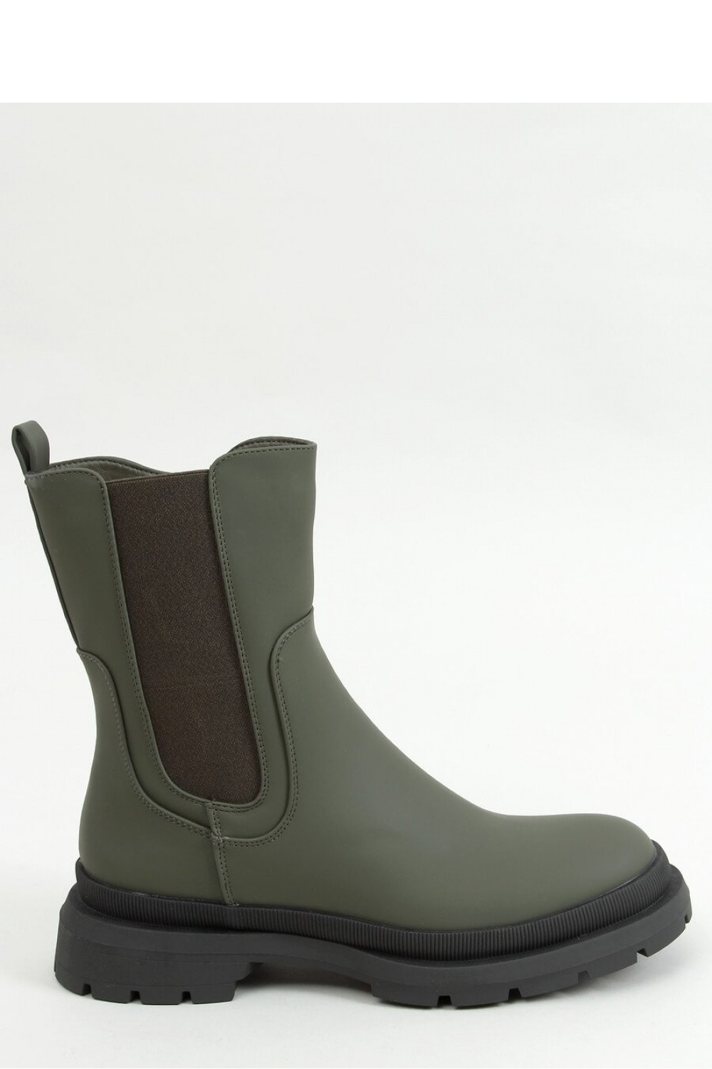 Dámské boty model 15911064 - Inello Velikost: 40, Barvy: tmavě zelená