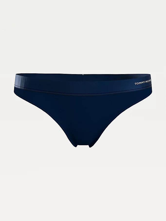 Obrázok Tommy Hilfiger Tailored Comfort M&S Thong Blue/ Turquoise EUR 34