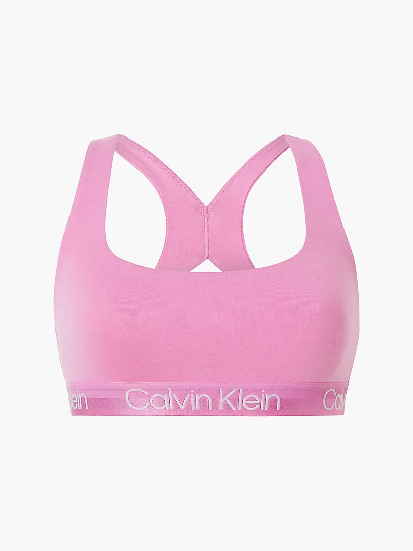 Sportovní braletka - QF6684E - TO3 - Hollywood růžová - Calvin Klein Velikost: S, Barvy: růžova