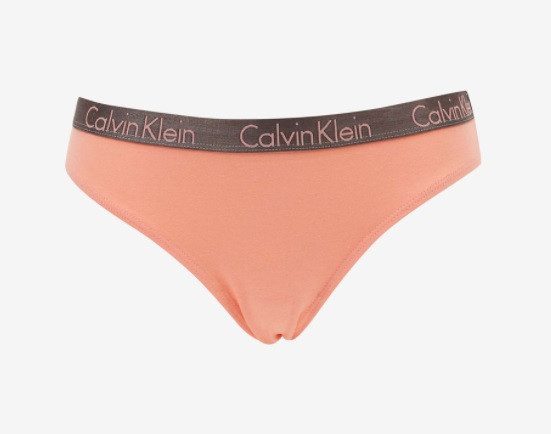 Kalhotky korálová model 17069624 - Calvin Klein Velikost: S, Barvy: korálová
