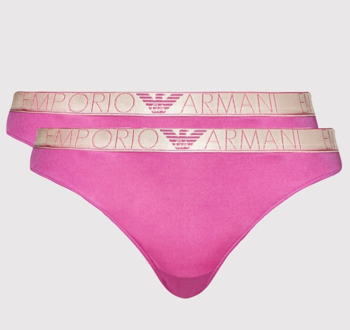 Dámské kalhotky růžová model 17280093 - Emporio Armani Velikost: M, Barvy: růžová