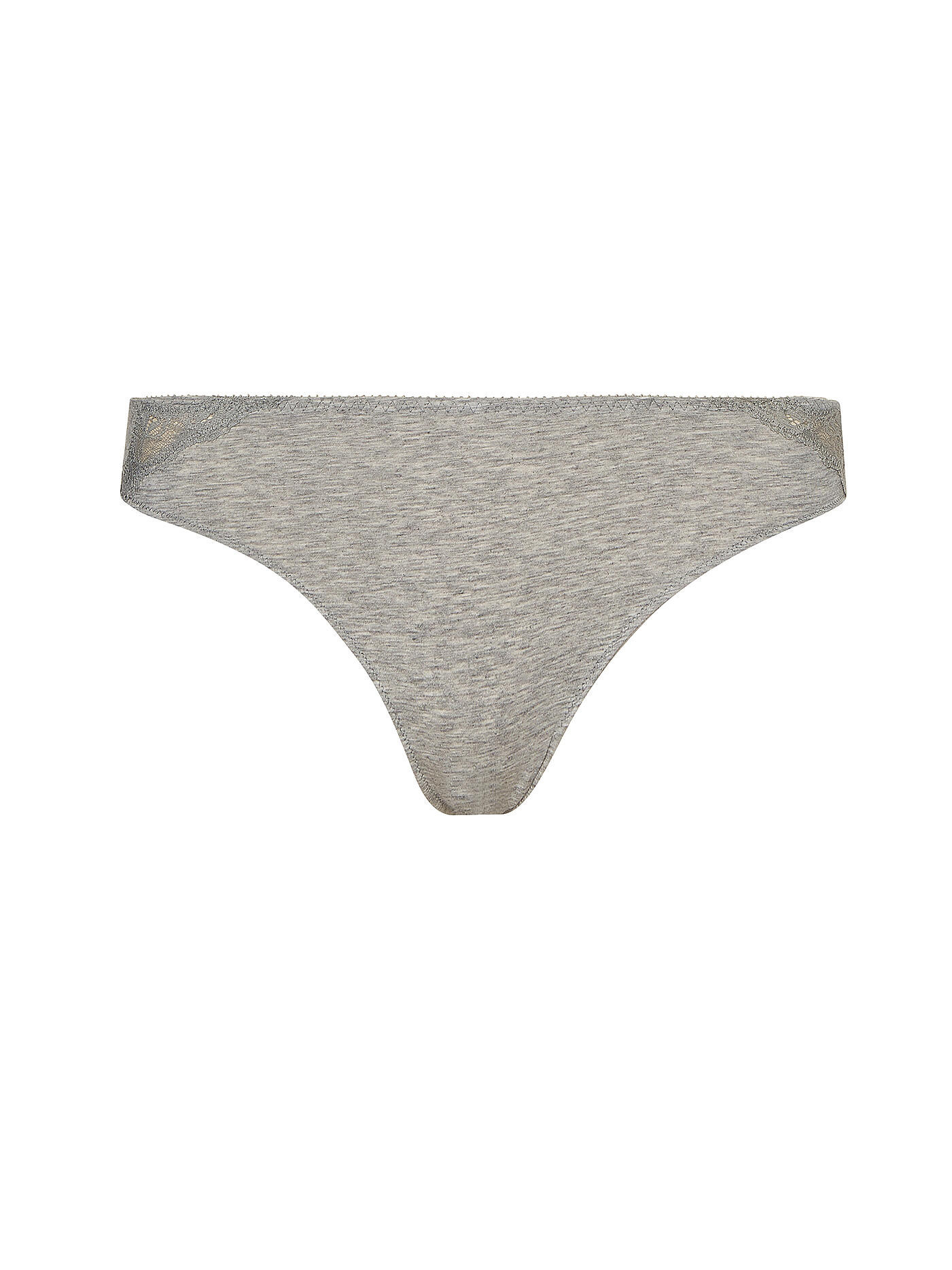 Dámské kalhotky šedá model 17391390 - Calvin Klein Velikost: L, Barvy: šedá
