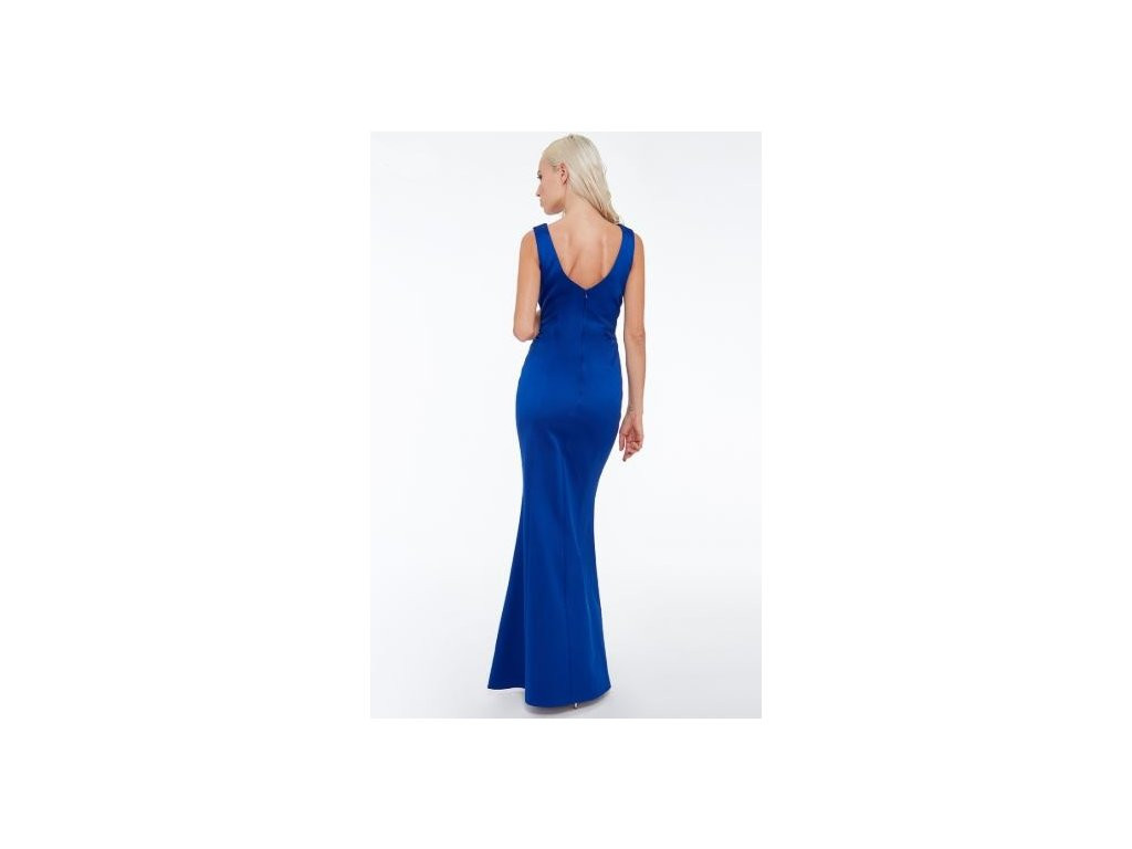 Dámské večerní dlouhé šaty model 17427675 Gemini S Královská modř - FPrice