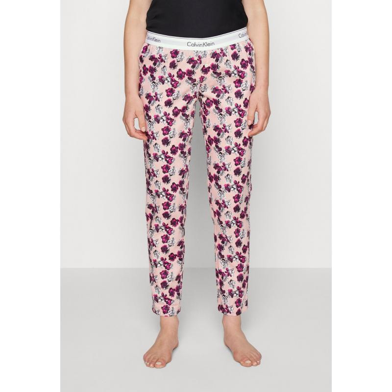 Dámské pyžamové kalhoty model 17515235 - Calvin Klein Velikost: L, Barvy: meruňková
