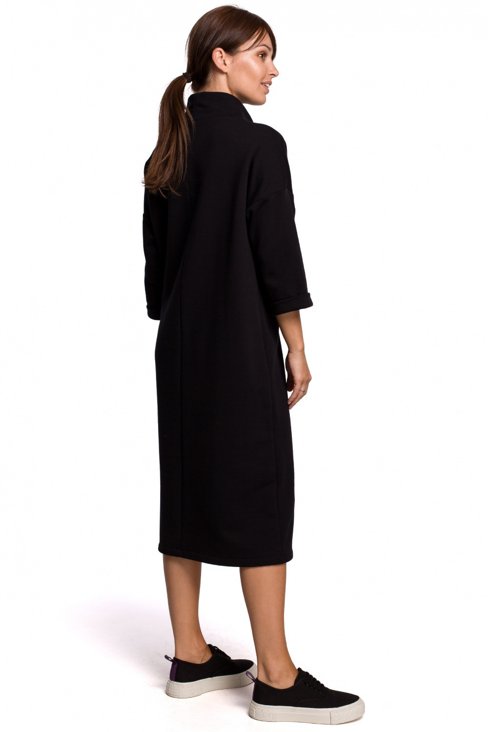 Dámské šaty model 17688377 - BeWear Velikost: S/M, Barvy: černá
