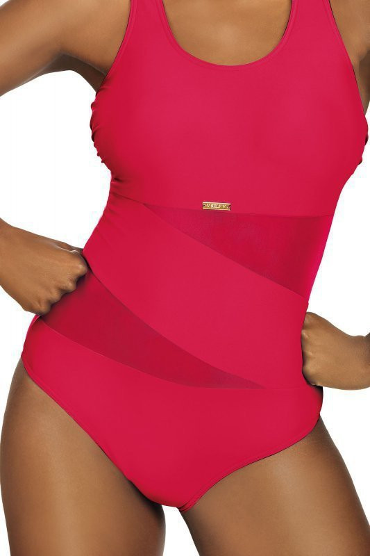 Dámské jednodílné plavky S36W Fashion sport - Self Velikost: S, Barvy: tyrkys