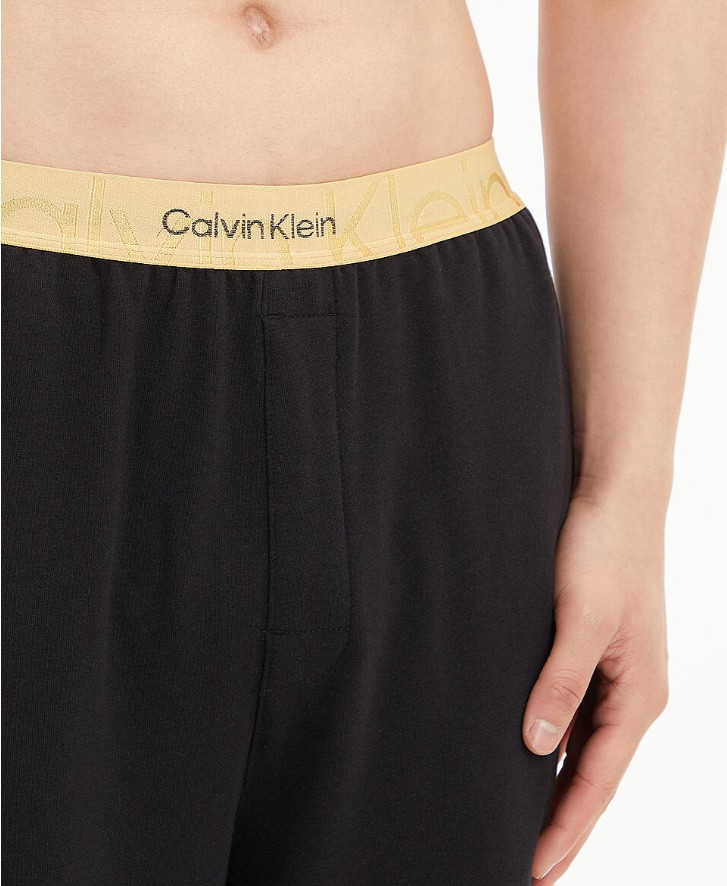 Pánské kalhoty na spaní QS6923E UB1 černá - Calvin Klein černá S