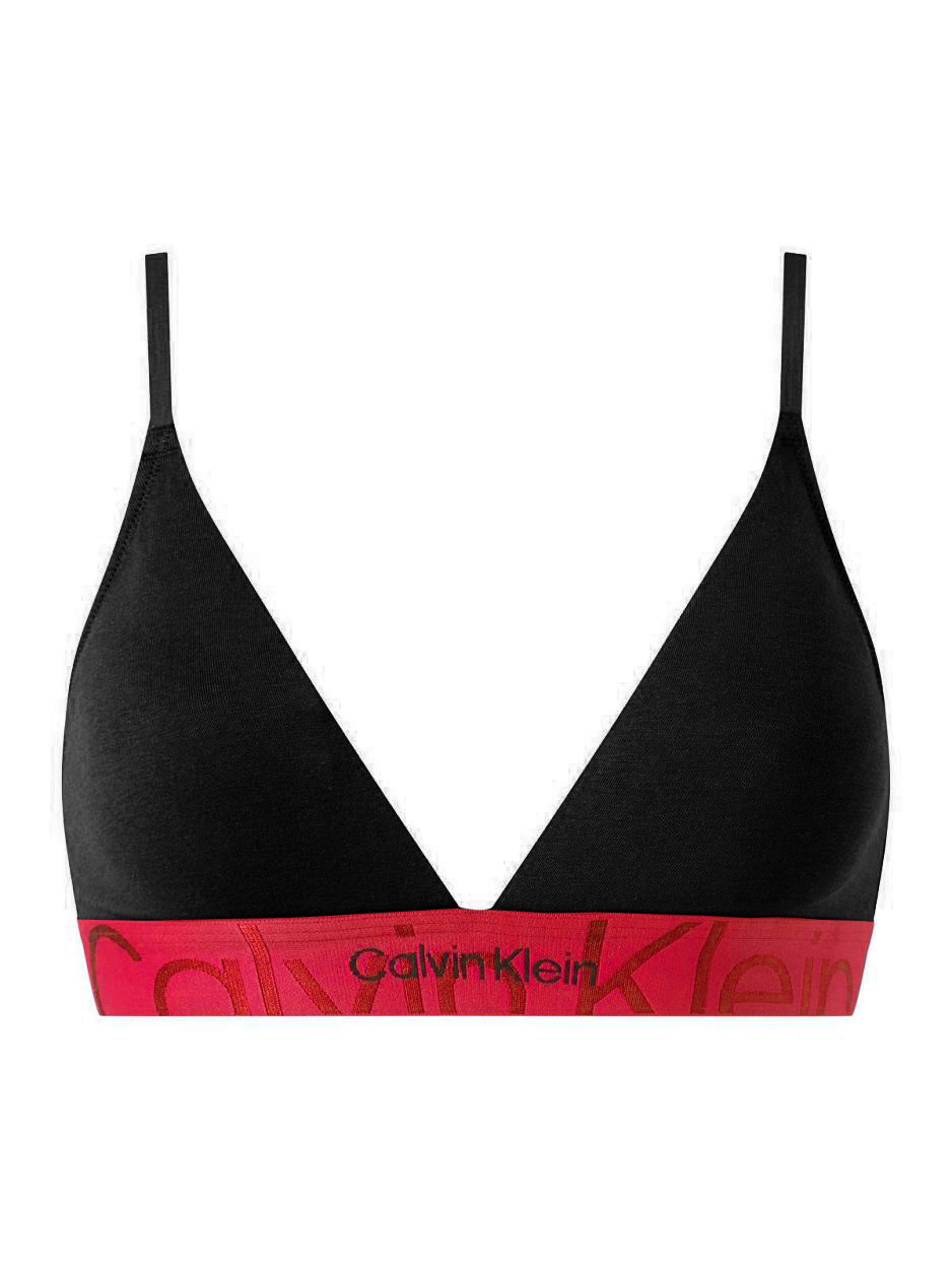 Dámská podprsenka model 17880980 - Calvin Klein Velikost: XS, Barvy: černá-růžová