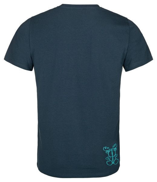 Pánské tričko model 18265756 Tmavě modrá - Kilpi Velikost: S, Barvy: tmavě modrá - vzor