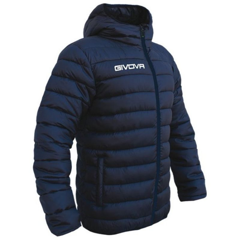 Pánská bunda s kapucí model 18301294 tm.modrá Givova - B2B Professional Sports Velikost: XL, Barvy: tmavě modrá