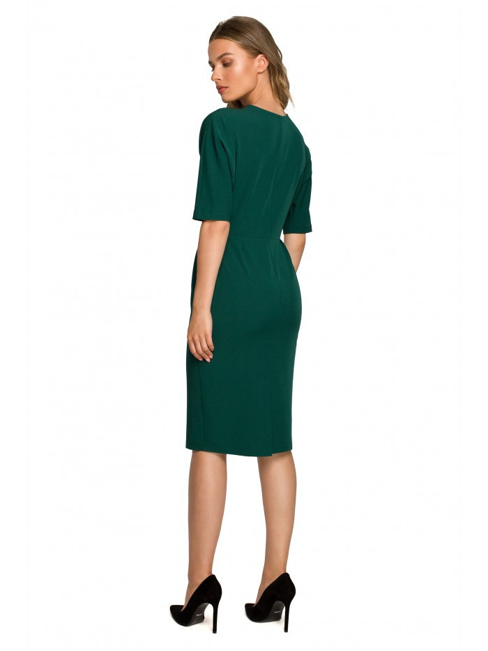 Dámské šaty model 18717982 zelené M/L - STYLOVE