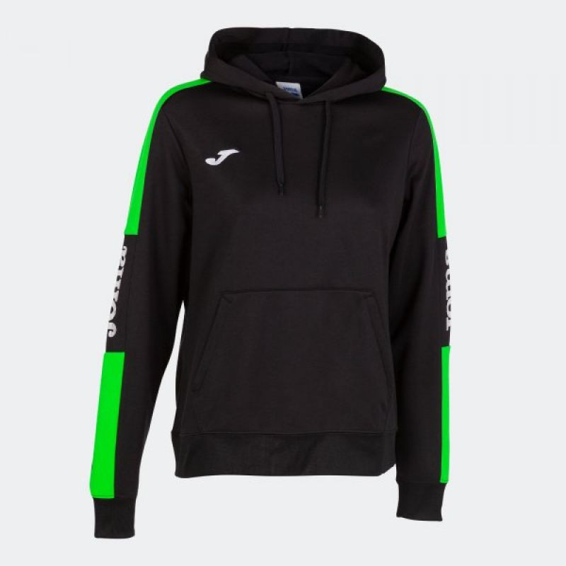 Dámská mikina IV Hoodie W 901334.117 černo-zelená - Joma L