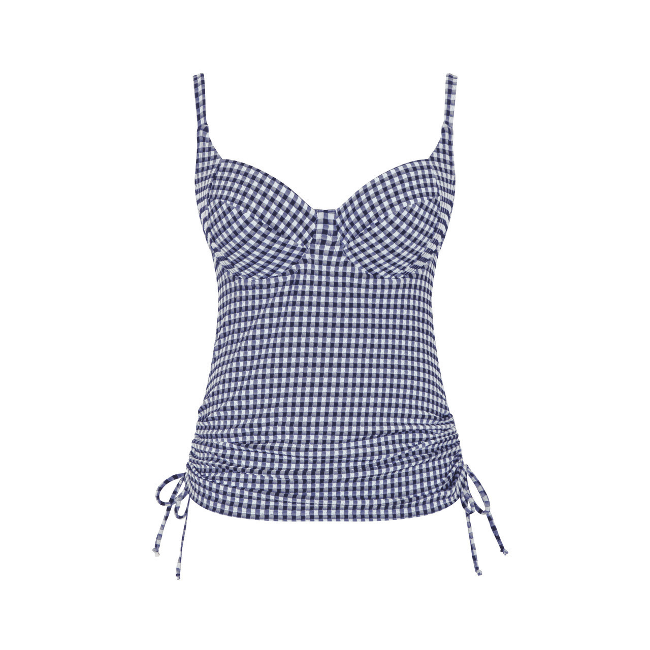 Vrchní díl plavek Tankini navy gingham SW1741 - Panache 90E