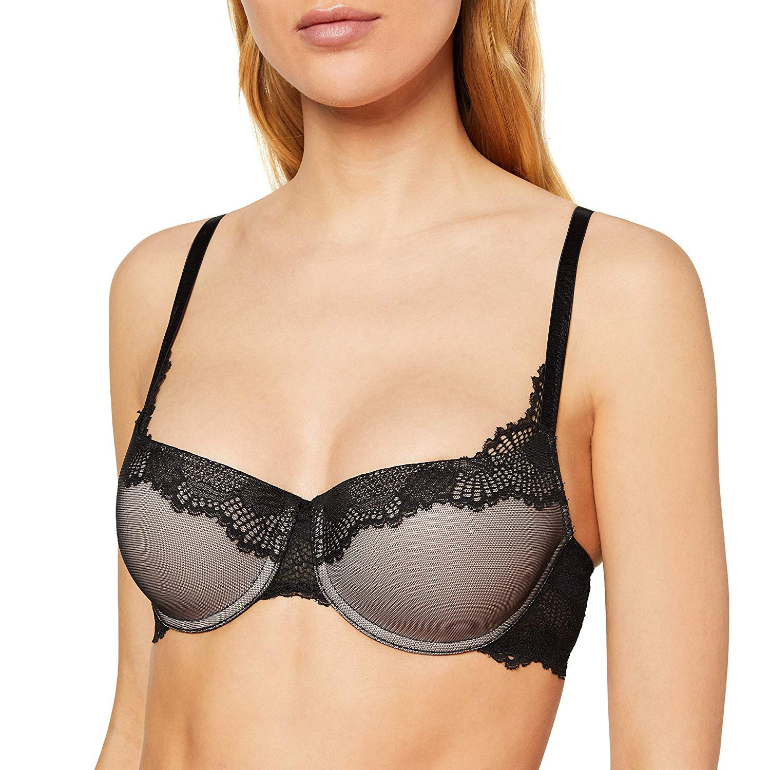 Obrázok Podprsenka push-up Lace Spotlight WHU01 - Triumph čierna (0004) 080A