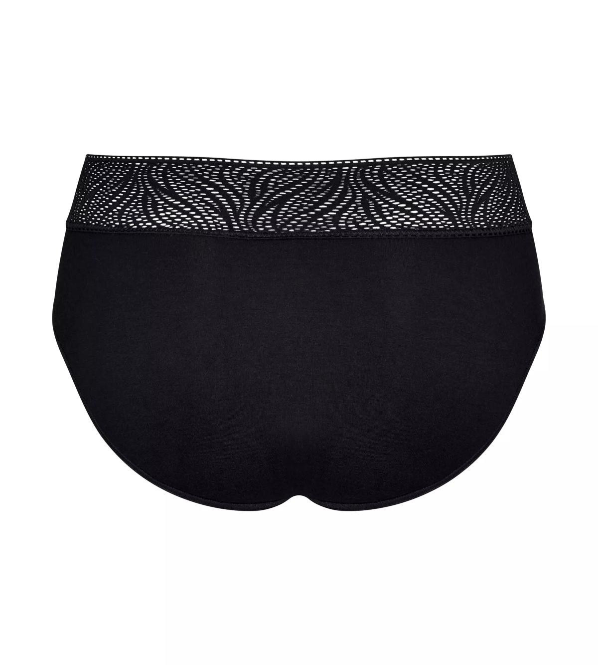 Dámské menstruační kalhotky Sloggi model 17611707 Pants Hipster Light černé - Triumph Barva: černá (0004), Velikost: 000L