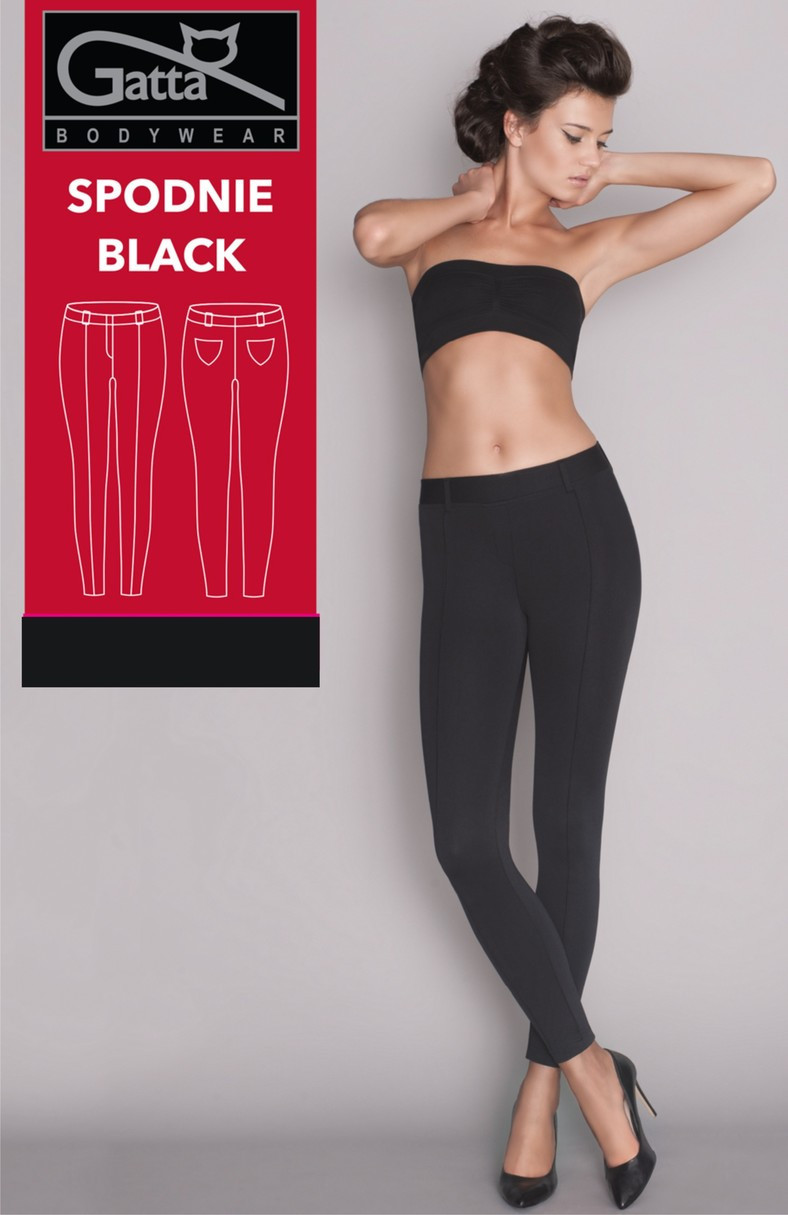 Dámské kalhoty Black GATTA model 2628505 - GATTA BODYWEAR Barva: černá, Velikost: S
