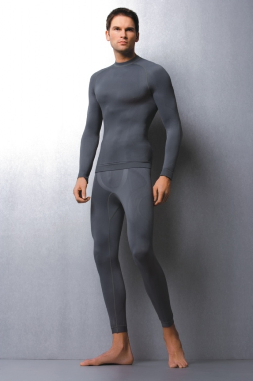 Pánské termo kalhoty model 16118557 černá S/M - Hanna Style