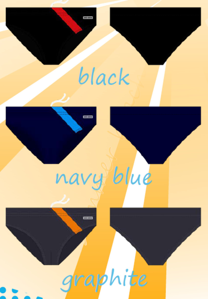 Pánské plavky MAXI model 4684507 - Sesto Senso Barva: černá, Velikost: 3xl
