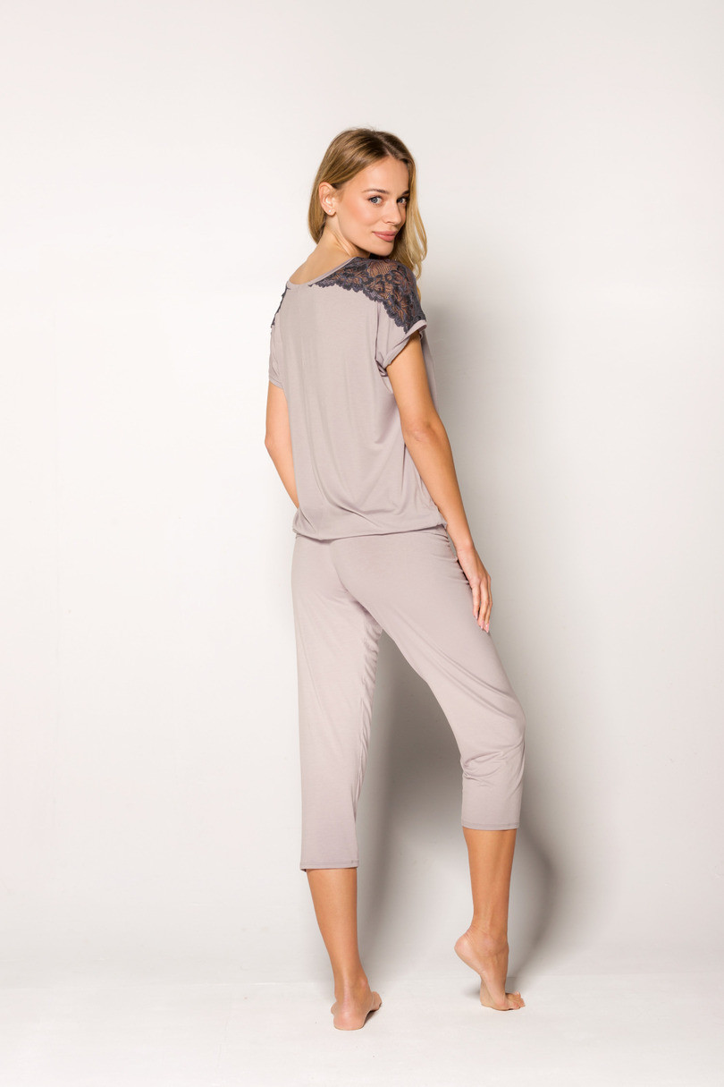 Dámské pyžamo NEW model 17127096 - Babella Barva: stříbro, Velikost: S