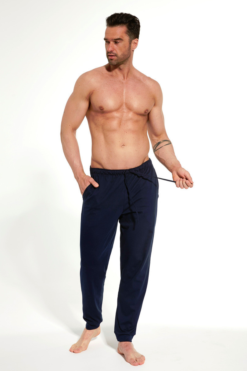 Pánské pyžamové kalhoty 2022 model 18300904 - Cornette Barva: granát, Velikost: XL