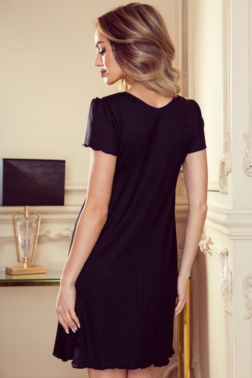 Dámská noční košile model 17523002 - Eldar Barva: BLACK, Velikost: XL