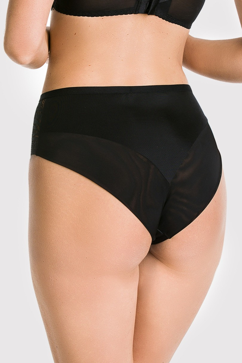 Dámské kalhotky brazilky GYPSY 01103 černá XL
