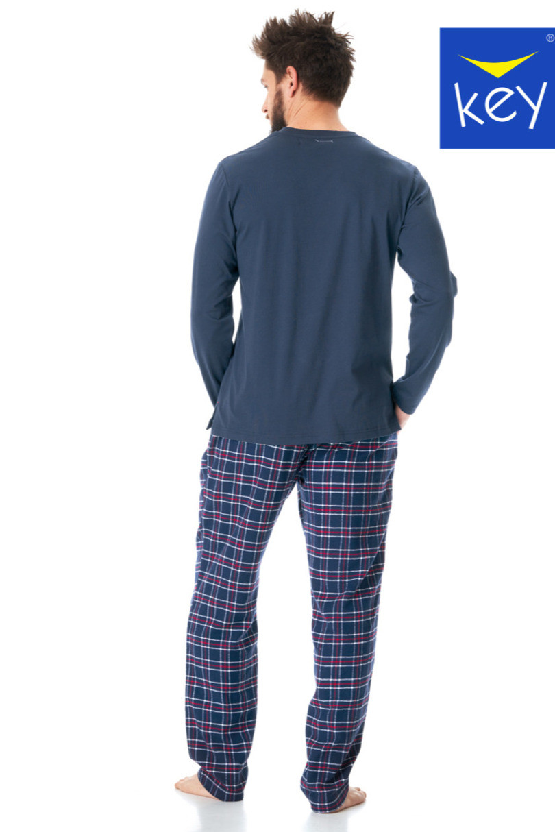 Pánské pyžamo MNS B23 tmavě modrá XL model 18740859 - Key