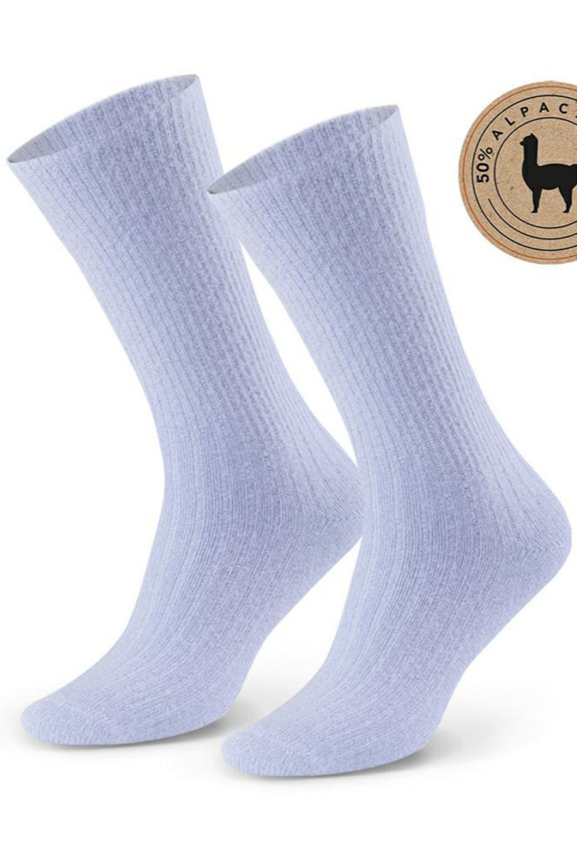 Dámské ponožky ALPACA 50% 044 modrá 35-37