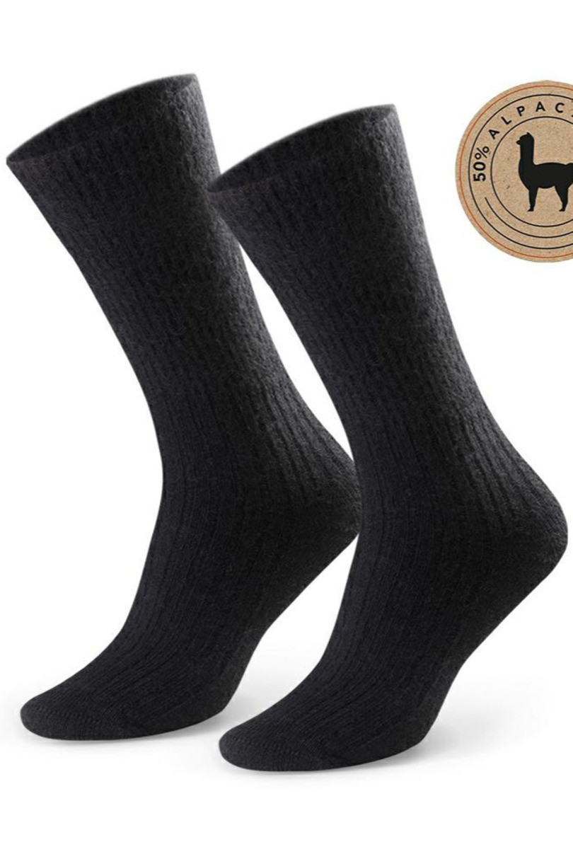 Dámské ponožky ALPACA 50% 044 černá 35-37