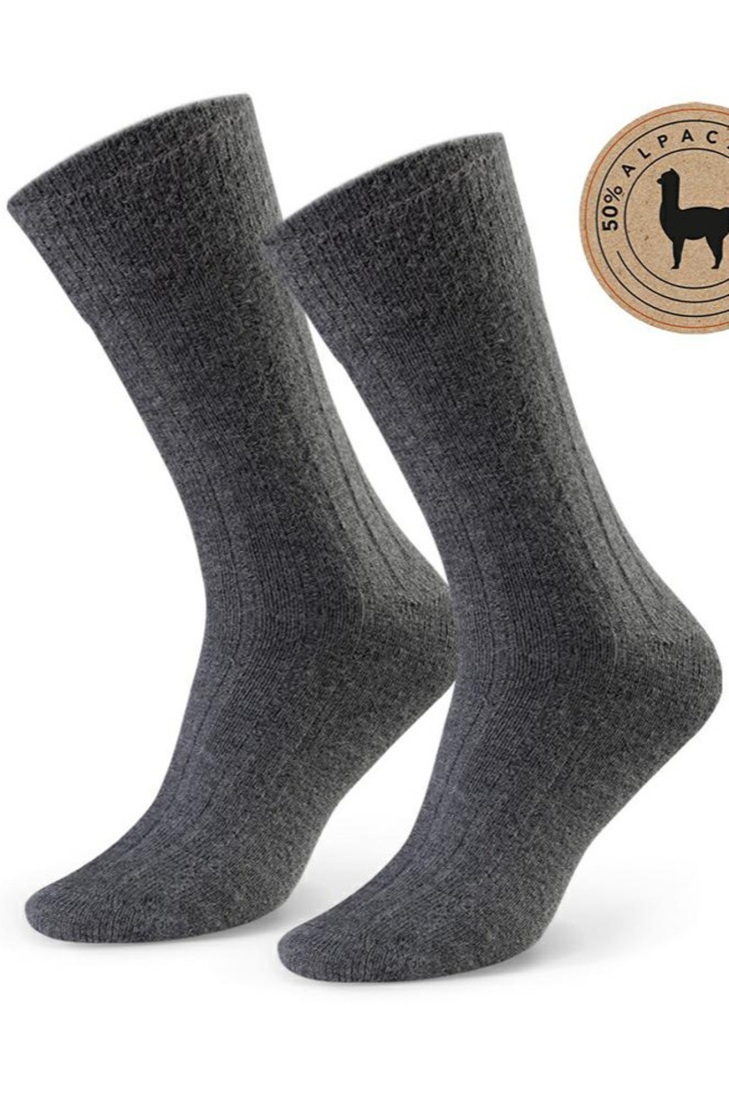 Pánské ponožky ALPACA 50% 044 šedá 41-43