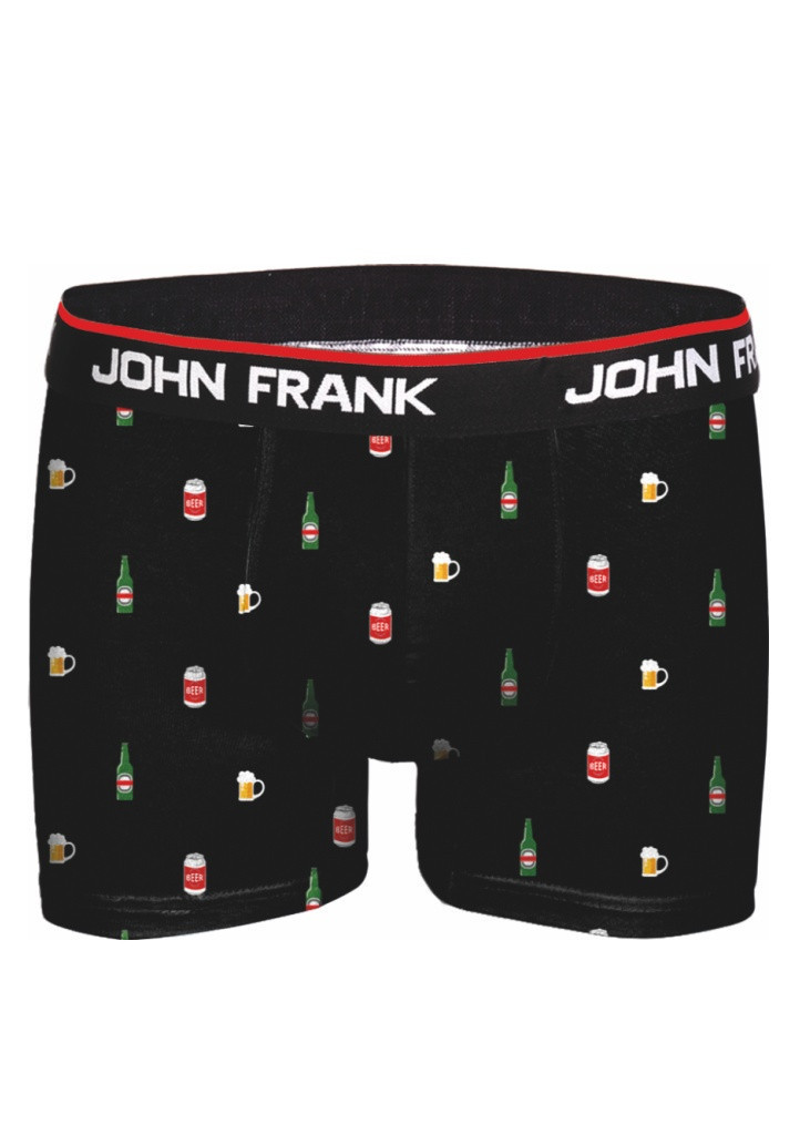 Obrázok Pánske boxerky John Frank JFBD304 XL Čierna