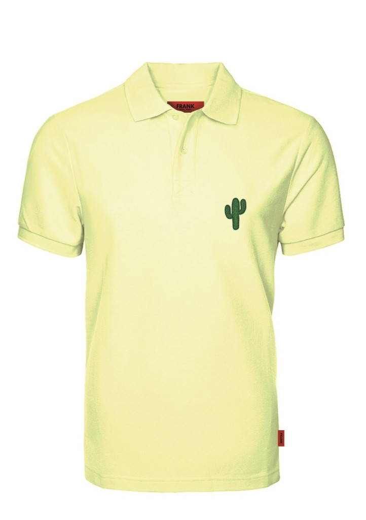 Pánské tričko model 17152059 - John Frank Velikost: XXL, Barva: Žlutá