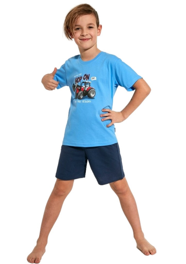 Dětské pyžamo model 17279488 - Cornette Velikost: 98/104, Barva: Modrá