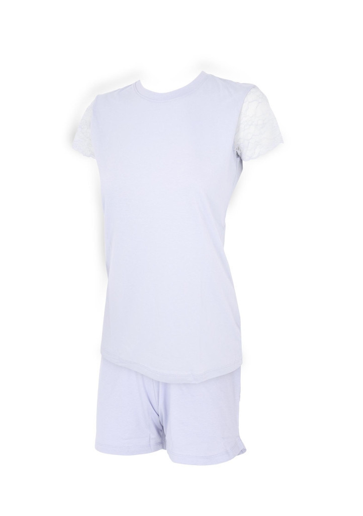 Dámské pyžamo model 17358974 - Cotonella Velikost: M, Barva: Sv. šedá