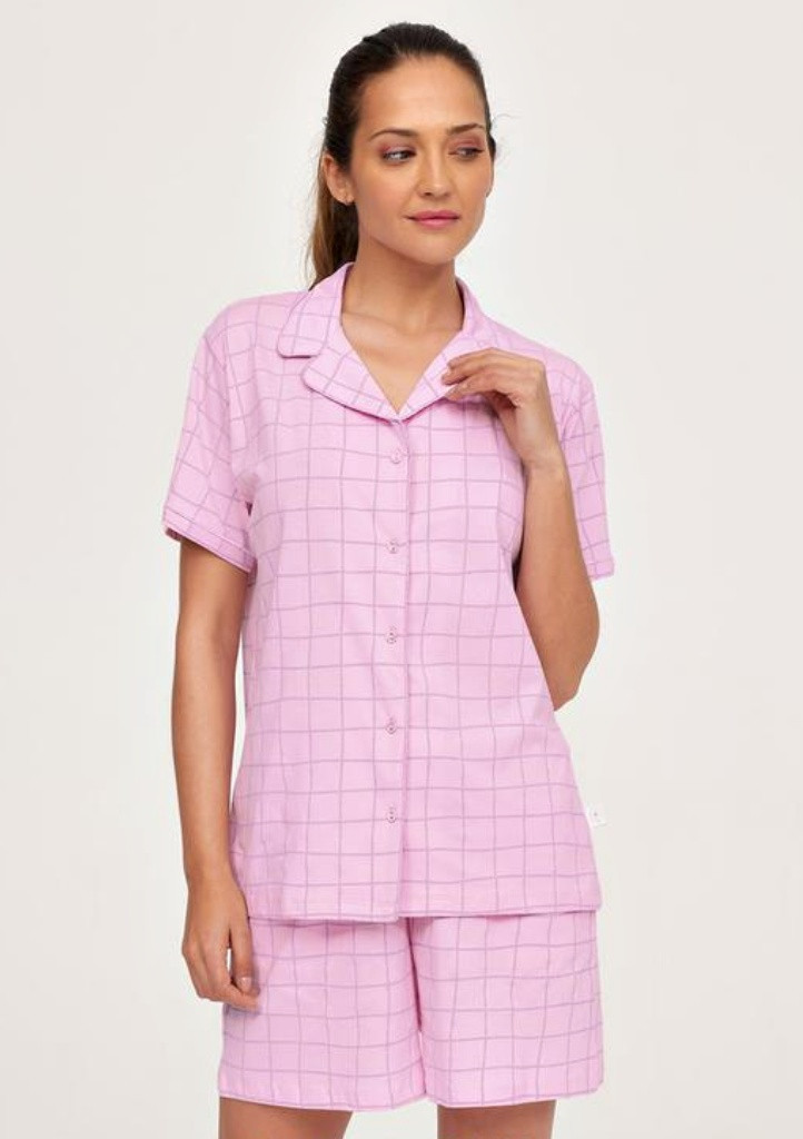 Dámské pyžamo model 18476037 Sv. růžová S - Muydemi
