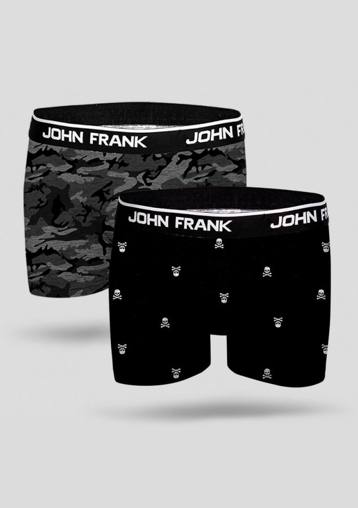 Obrázok Pánske boxerky John Frank JF2BMC07 2PACK XL Podľa obrázku