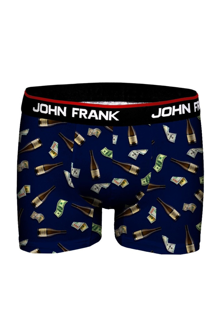 Pánské boxerky John Frank JFBD351 Blu L