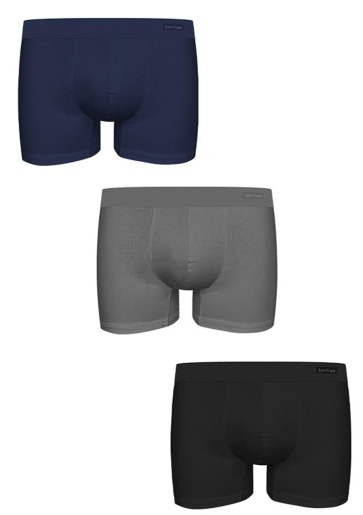 Pánské boxerky JOHN FRANK JF3BMODHNA01 3pack Dle obrázku XL