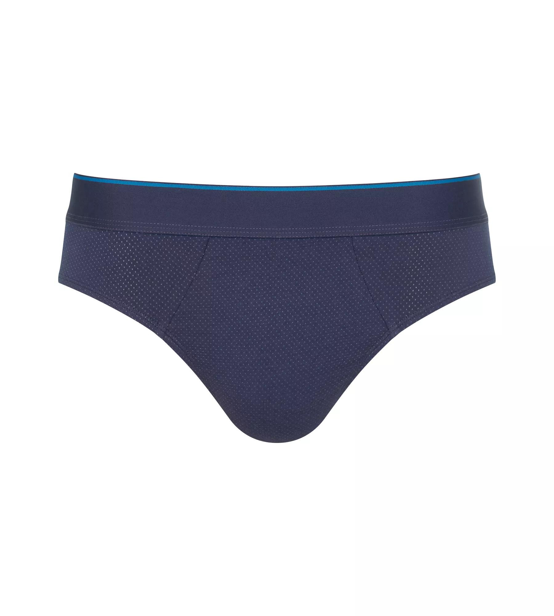 Pánské slipy EVER Airy Brief C2P - BLUE - modré M008 - SLOGGI BLUE XL